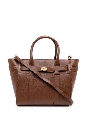 Mulberry small Bayswater zipped tote bag - Brown