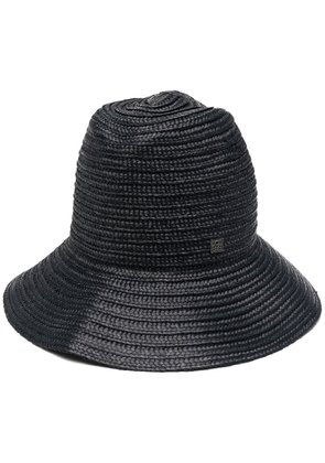 TOTEME Panama interwoven sun hat - Black