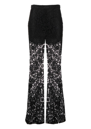 ZIMMERMANN Matchmaker flared lace trousers - Black