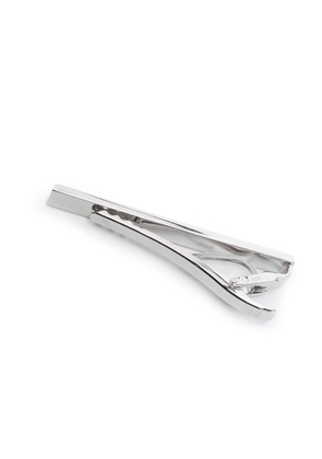 Dunhill Longtail-logo polished tie bar - Silver