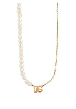 Dolce & Gabbana DG-logo chain-link necklace - Gold