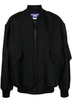 Junya Watanabe MAN zip-up bomber jacket - Black