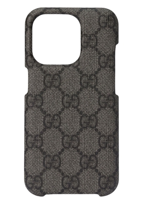 Gucci Ophidia iPhone 15 Pro case - Grey