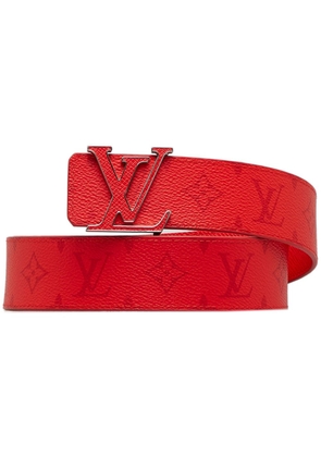 Louis Vuitton Pre-Owned 2021 pre-owned logo-buckle reversible belt - Red