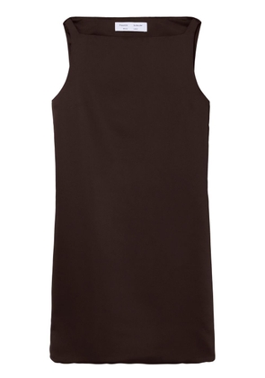 Proenza Schouler White Label sleeveless satin mini dress - Brown