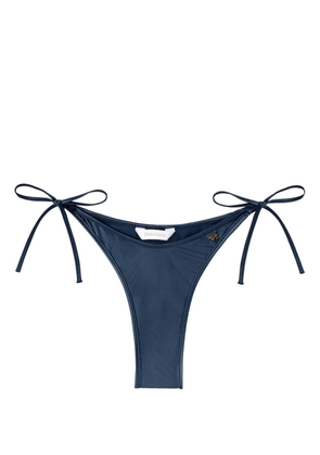 Palm Angels metallic bikini bottoms - Blue