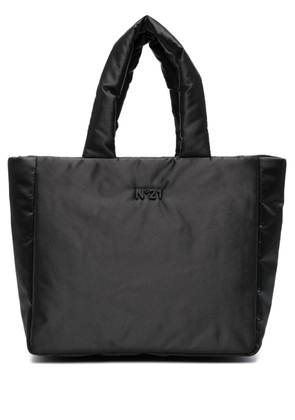 Nº21 Puffy tote bag - Black