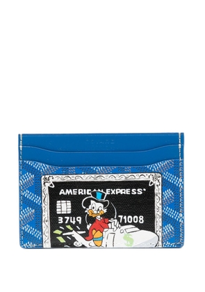 Goyard Pre-Owned pre-owned Scrooge Mcduck-print Saint Sulpice card holder - Multicolour