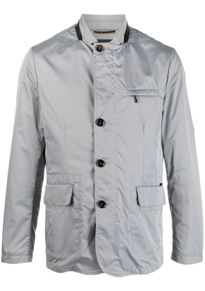 Moorer single-breasted jacket - Grey