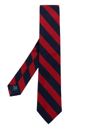 Polo Ralph Lauren striped silk narrow tie - Blue