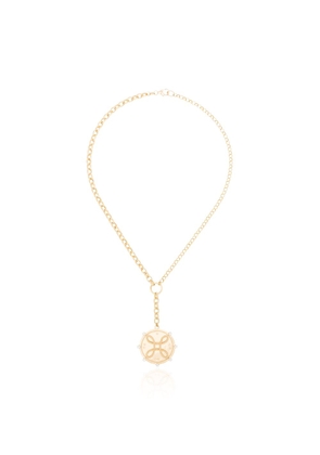 Foundrae 18kt yellow gold True Love diamond choker necklace