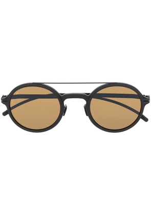 Mykita Hemlock round-frame sunglasses - Black