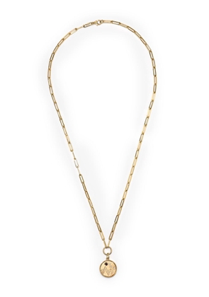 Foundrae Earth chain-link necklace - Gold