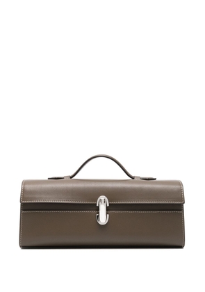Savette Symmetry Slim leather bag - Brown
