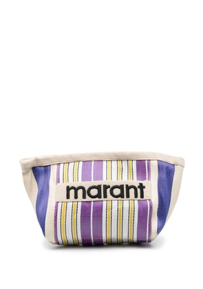 ISABEL MARANT Powden pouch bag - Purple