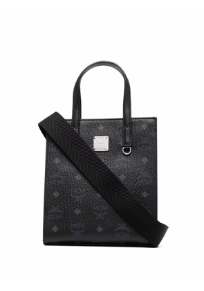 MCM monogram-pattern tote bag - Black