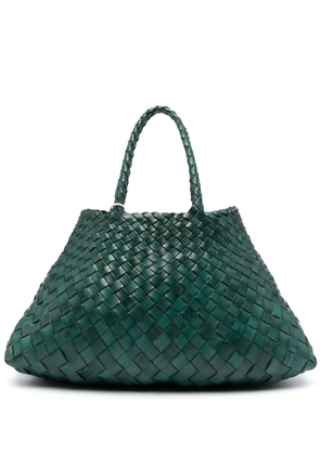 DRAGON DIFFUSION small Santa Croce leather bag - Green