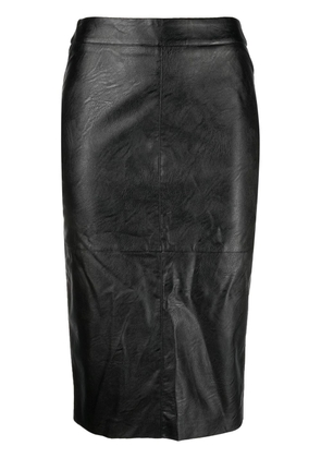 Each X Other faux-leather pencil skirt - Black