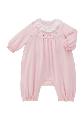 Miki House Embroidered Playsuit (6-12 Months)