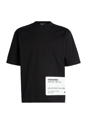 Dsquared2 Cotton Credit Card T-Shirt