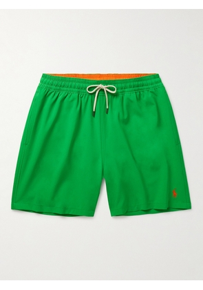 Polo Ralph Lauren - Traveler Straight-Leg Mid-Length Recycled Swim Shorts - Men - Green - XS