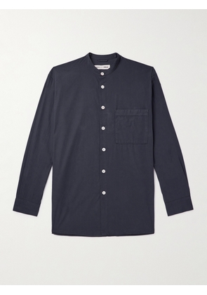 TEKLA - Birkenstock Organic Cotton-Poplin Pyjama Shirt - Men - Gray - S