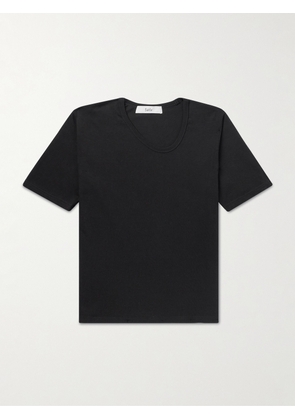 Séfr - Uneven Cotton-Jersey T-Shirt - Men - Black - S