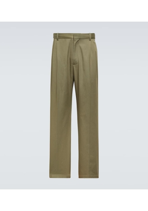 Loewe Cotton twill straight pants