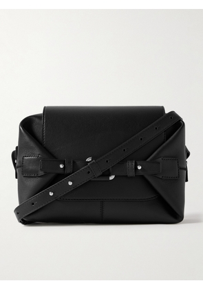 Bonastre - Airbag Medium Leather Messenger Bag - Men - Black