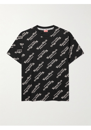 KENZO - VERDY Oversized Logo-Print Cotton-Jersey T-Shirt - Men - Black - XS