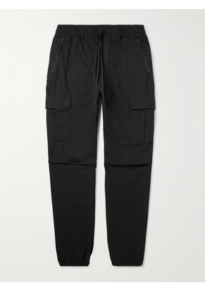 Carhartt WIP - Straight-Leg Cotton-Ripstop Drawstring Cargo Trousers - Men - Black - XS