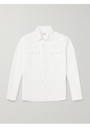 Altea - Cotton-Gauze Shirt - Men - White - S