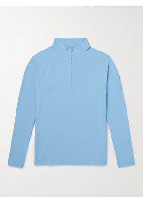 G/FORE - Luxe Stretch-Jersey Half-Zip Sweatshirt - Men - Blue - S