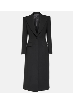 Dolce&Gabbana Flared wool cady coat