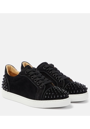 Christian Louboutin Vieira 2 spiked suede sneakers
