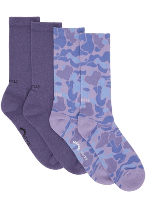 SOCKSSS Two-Pack Purple Socks