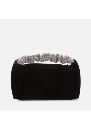 Alexander Wang Women's Scrunchie Mini Bag Velvet W Crystal - Black