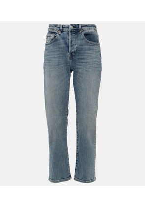 AG Jeans American mid-rise straight jeans