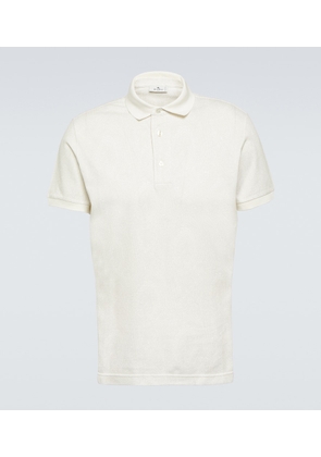 Etro Paisley cotton polo shirt