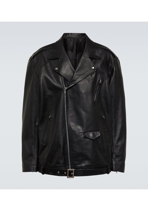 Rick Owens Jumbo Luke Stooges leather jacket