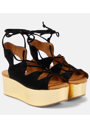 See By Chloé Liana 70 suede platform sandals