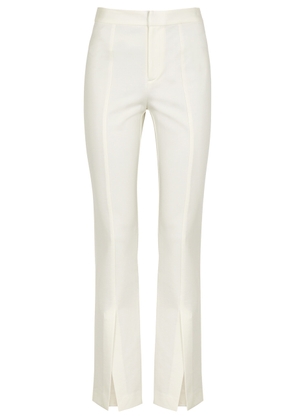 Alice + Olivia Brice Split-cuff Trousers - Off White - 12