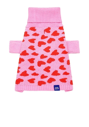 Little Beast The Love Sweater in Pink. Size L, M, S, XL, XXS.