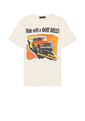 Junk Food Ride With A Rare Breed in Cream. Size L, M, XL/1X.