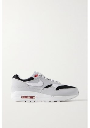 Nike - Air Max 1 Suede, Textured-leather And Canvas Sneakers - White - US4,US4.5,US5,US5.5,US6,US6.5,US7,US7.5,US8,US8.5,US9,US9.5,US10,US10.5,US11,US11.5,US12