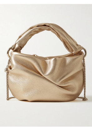 Jimmy Choo - Bonny Metallic Leather Tote - Gold - One size