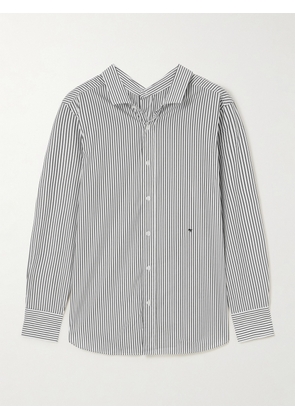 Hommegirls - Striped Cotton-blend Poplin Shirt - Multi - small,medium,large,x large