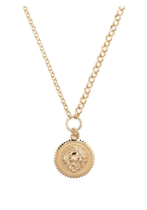 Foundrae 18kt yellow gold Strength diamond pendant necklace