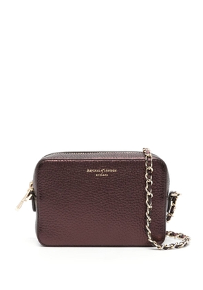 Aspinal Of London Milly leather crossbody bag - Brown