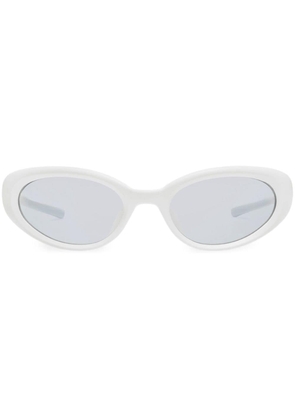 Gentle Monster Gelati W3 cat eye-frame sunglasses - White